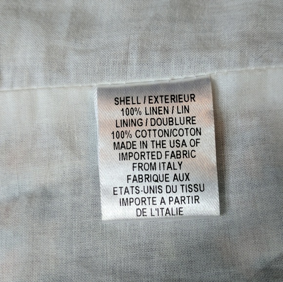 Milly | Cross back linen dress 6 - Picture 5 of 8